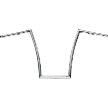 1 1/4" TODDS Cycle Strip Fat Bobber Handlebars 17 inch Chrome
