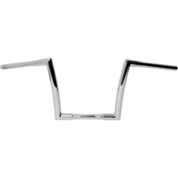 1 1/4" TODDS Cycle Strip Springer Handlebars 10 inch Chrome