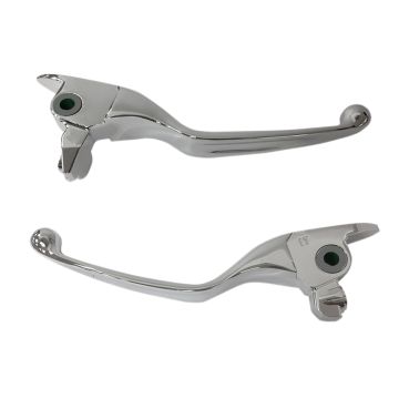 Chrome Smooth Wide Blade Levers for 2017 and newer Harley-Davidson Touring, 2019 and newer Trike models
