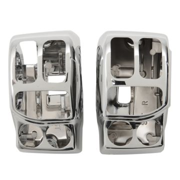 Chrome Handlebar Switch Housings for 2014 and Newer Harley-Davidson Touring models