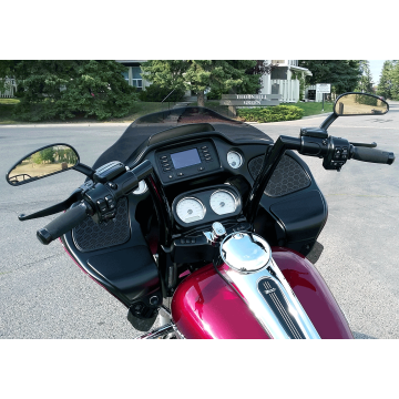 HCC Hell Bent Ape Hanger COMPLETE Handlebar KIT for 2014-2019 Road Glide, Road King Harley Davidson