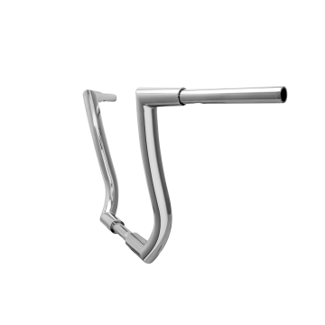 HCC 1 1/2 inch Hell Bent Bagger 18 inch 1 inch mount Chrome Ape Hanger Handlebars for 2014 and Newer Harley Davidson Motorcycles