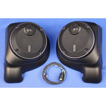 J&M Rokker XXR2 6.71" Front Lower Speakers for 2014 and newer Harley-Davidson Ultra Liquid Cooled models