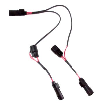 J&M Audio Lower Fairing In-Series Wiring Kit for 2014 & Newer Harley-Davidson Touring models with lower fairings speakers