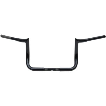 LA Choppers Prime Apes 10 inch Gloss Black Handlebars for Touring HD Motorcycles