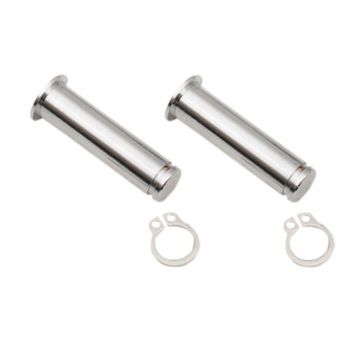 Chrome Replacement Lever Pin Set for Harley-Davidson Touring models with Hydraulic Clutch
