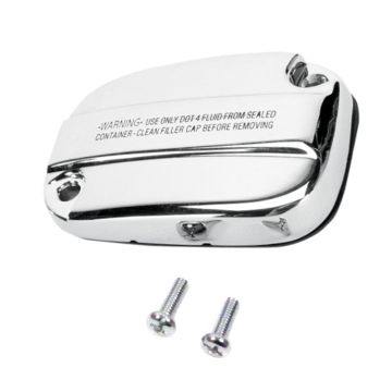 Chrome Front Brake Master Cylinder Cover for 2008 and Newer Harley-Davidson Touring and Trike models