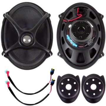 J&M Audio ROKKER XX 5x7" Replacement Speaker kit for 2006 & Newer Harley-Davidson BOOM Saddlebag Lids