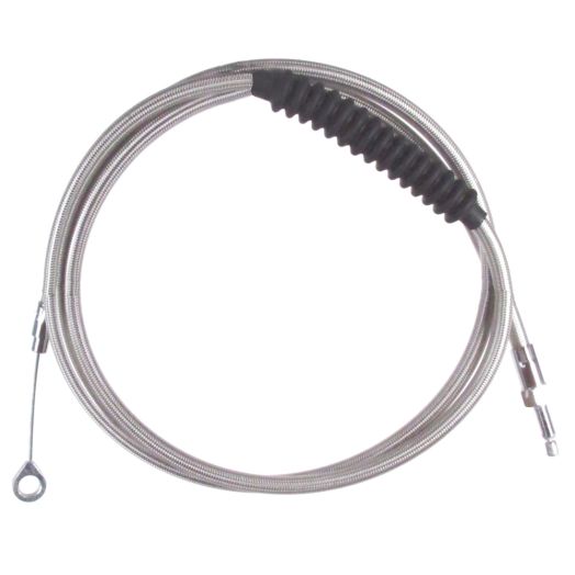 Motion Pro 66-0328 Stainless Braided 2 Clutch Cable for 1989-1999 Harley-Davidson Heritage Softail & Classic 